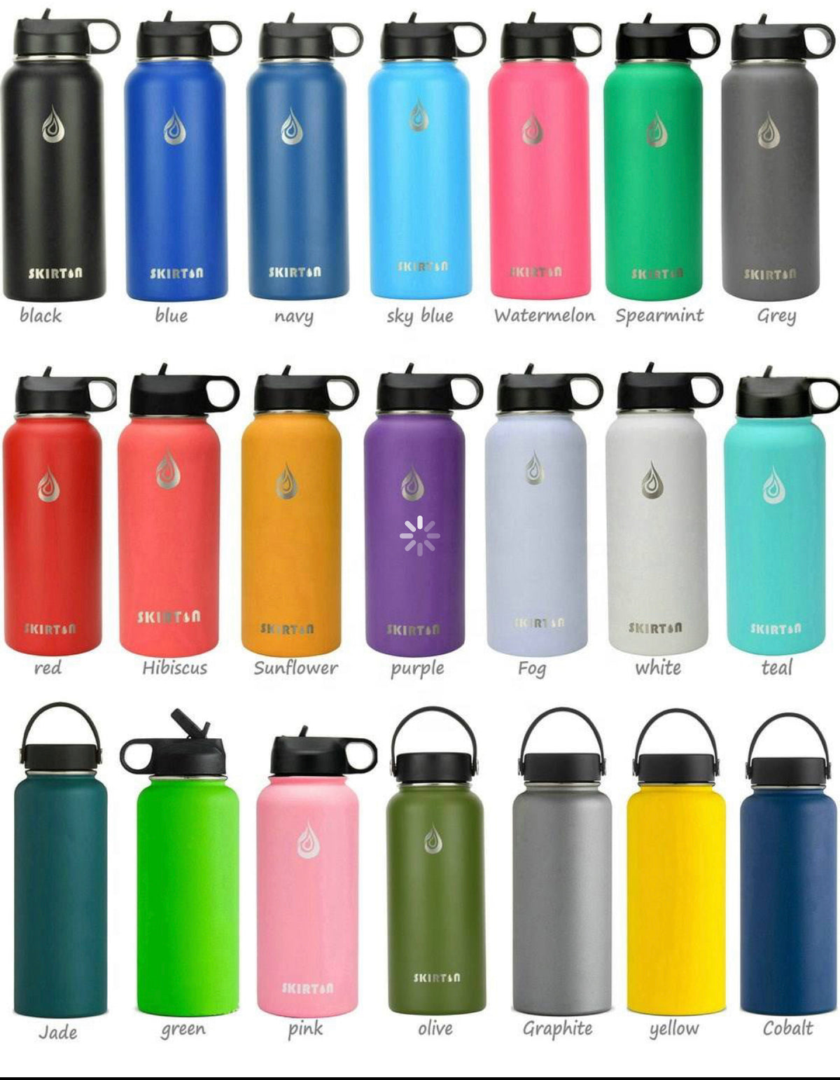Over 32 Ounce Stainless Steel Water Bottles Made In Usa Coleman 40