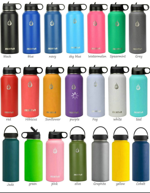 32 oz x500 customized stainless steel water bottles